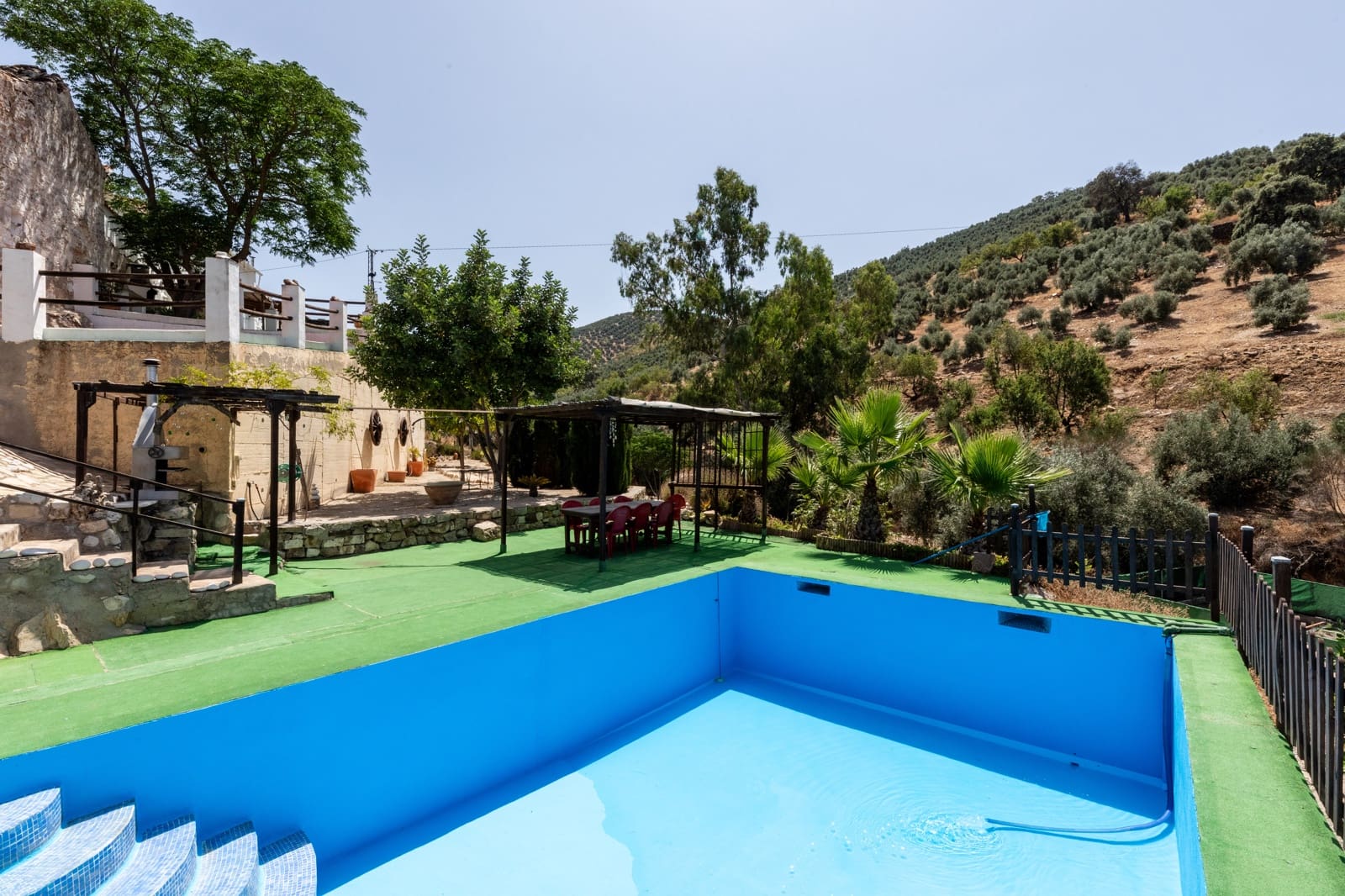 5 soveværelse Finca/Landehus til salg i Cuevas de San Marcos med swimmingpool - € 238.000 (Ref: 8645188)