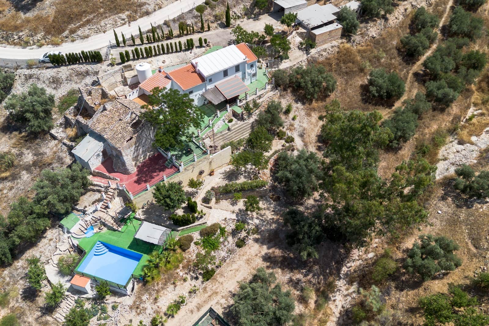 5 soveværelse Finca/Landehus til salg i Cuevas de San Marcos med swimmingpool - € 238.000 (Ref: 8645188)