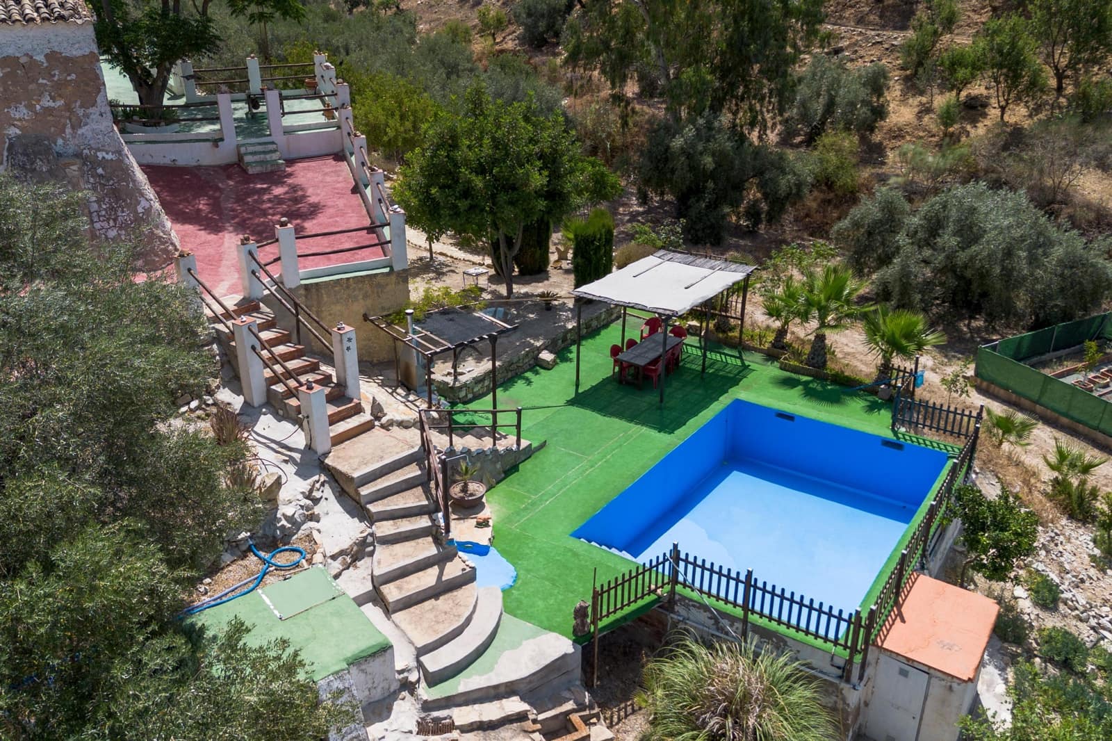 5 sypialnia Finka/Dom wiejski na sprzedaż w Cuevas de San Marcos z basenem - 225 000 € (Ref: 8645188)