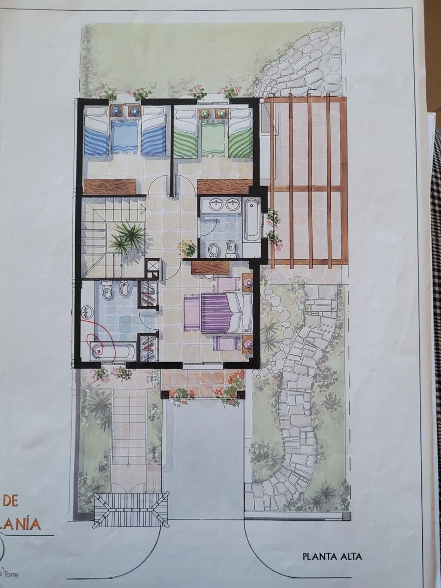 3 soveværelse Rækkehus til salg i Alhaurin de la Torre med swimmingpool - € 499.000 (Ref: 8781769)