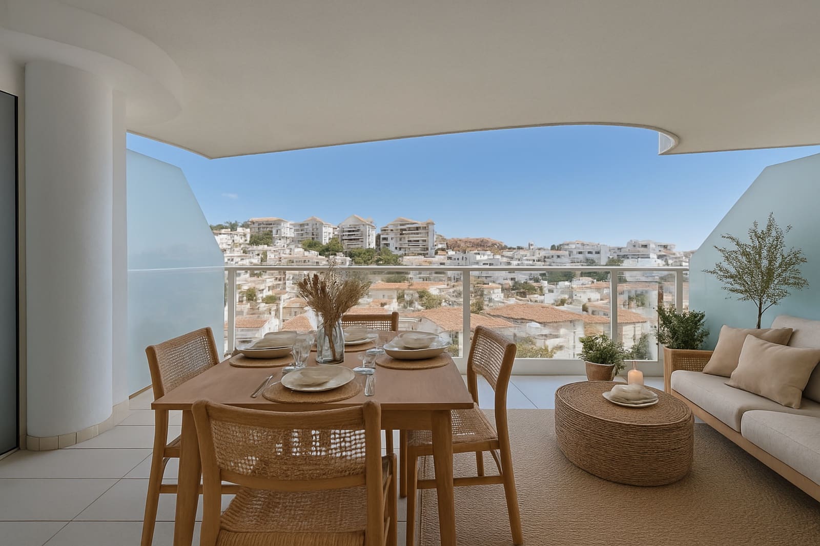 2 sypialnia Mieszkanie na sprzedaż w Torrequebrada z basenem - 634 000 € (Ref: 8941266)