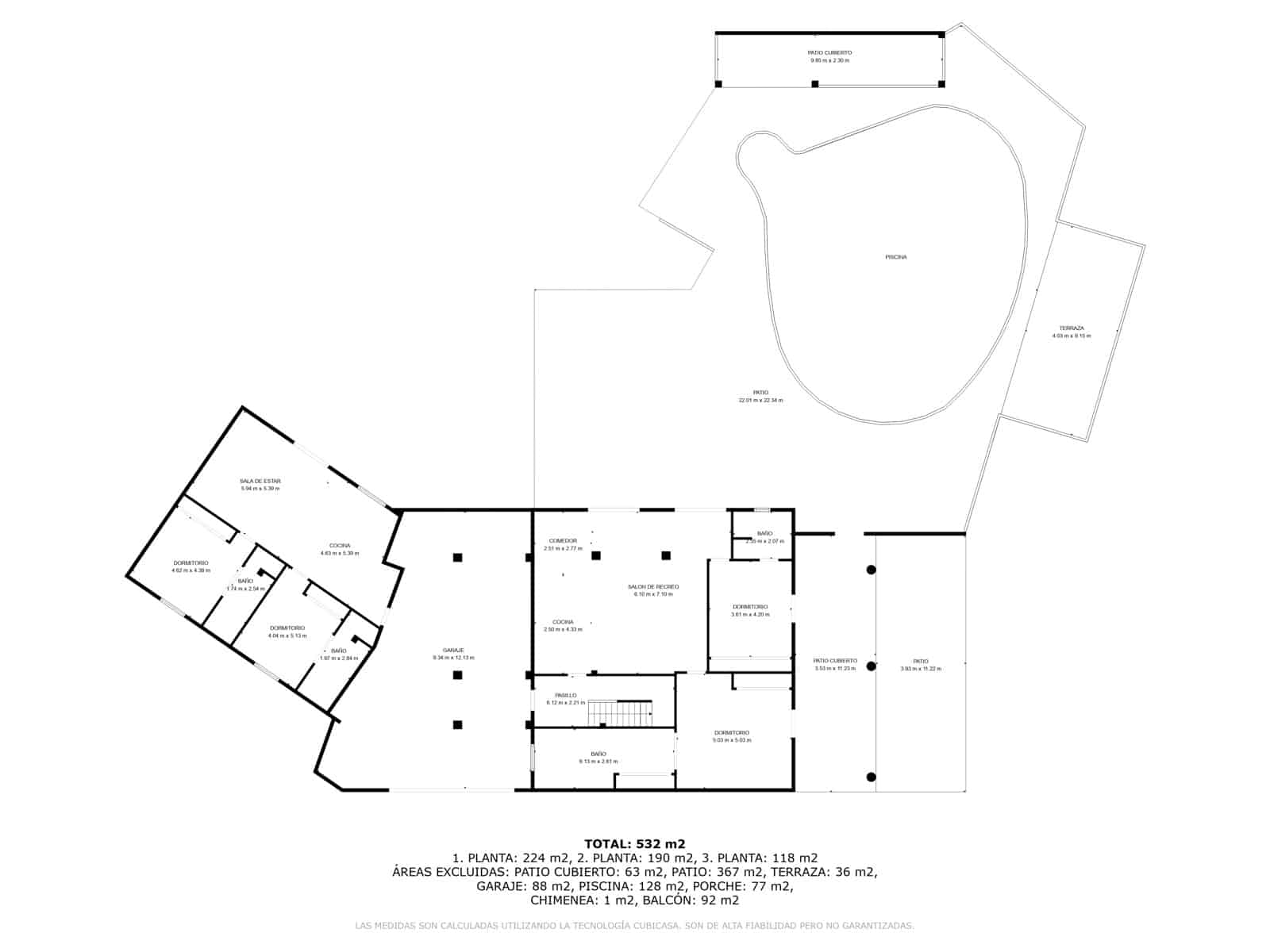 9 soverom Villa til salgs i Benalmadena med svømmebasseng - € 2 950 000 (Ref: 8999275)