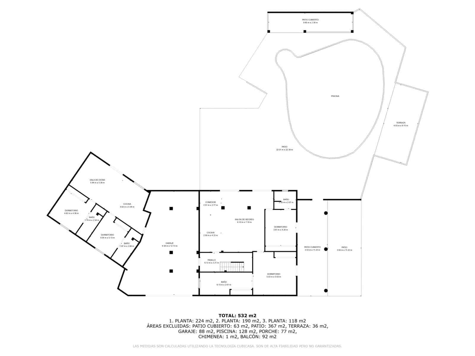 9 sypialnia Willa na sprzedaż w Benalmadena z basenem - 2 950 000 € (Ref: 8999275)