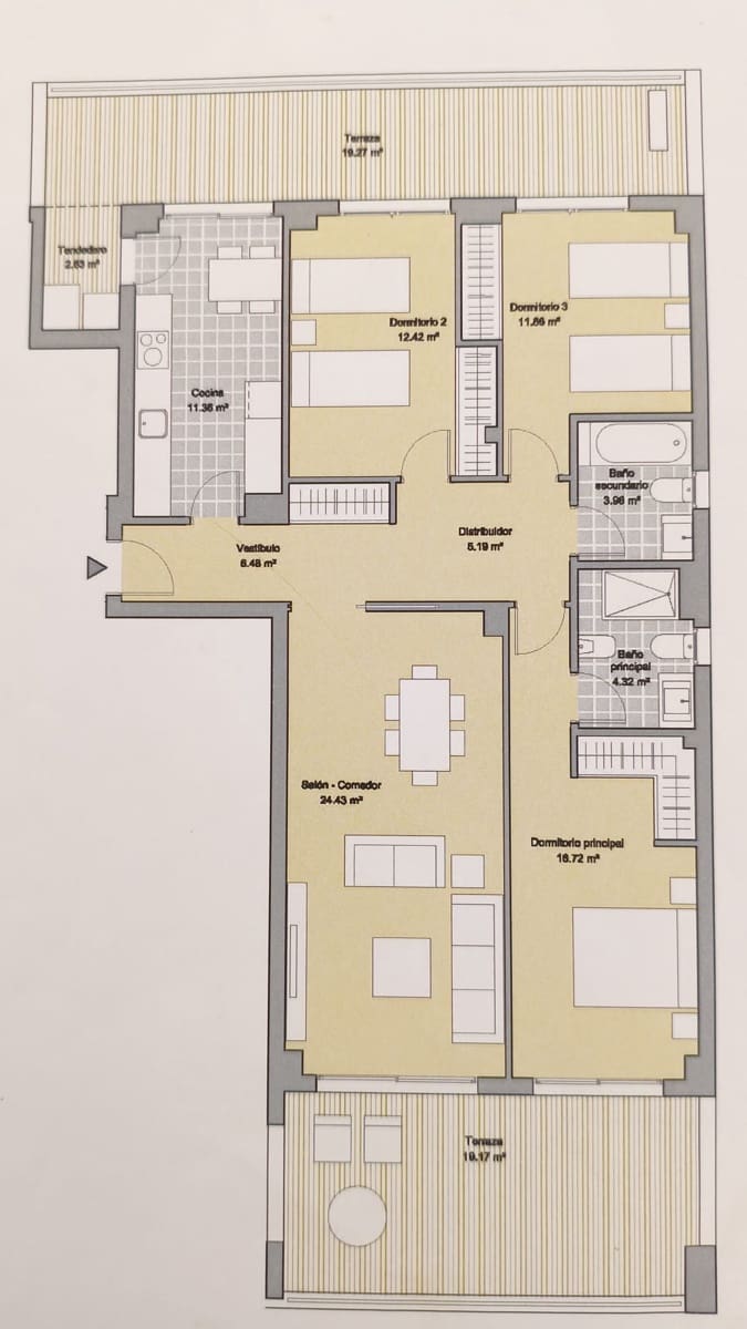 3 Zimmer Wohnung zu verkaufen in Marbella mit Pool - 759.000 € (Ref: 9005333)