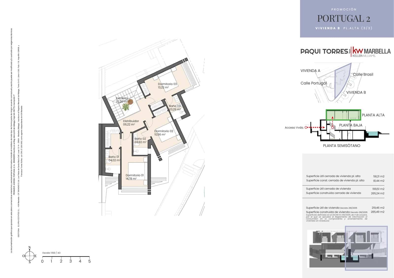 3 chambre Villa/Maison Semi-Mitoyenne à vendre à Malaga ville avec piscine - 1 470 000 € (Ref: 9349420)