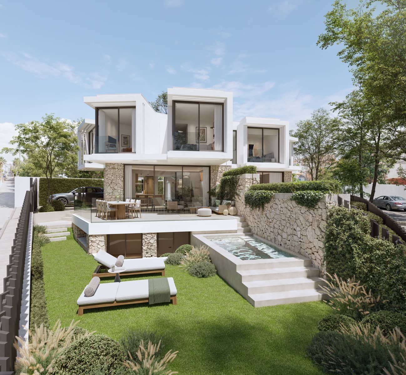 3 Zimmer Doppelhaus zu verkaufen in Malaga Stadt mit Pool - 1.445.000 € (Ref: 9349421)