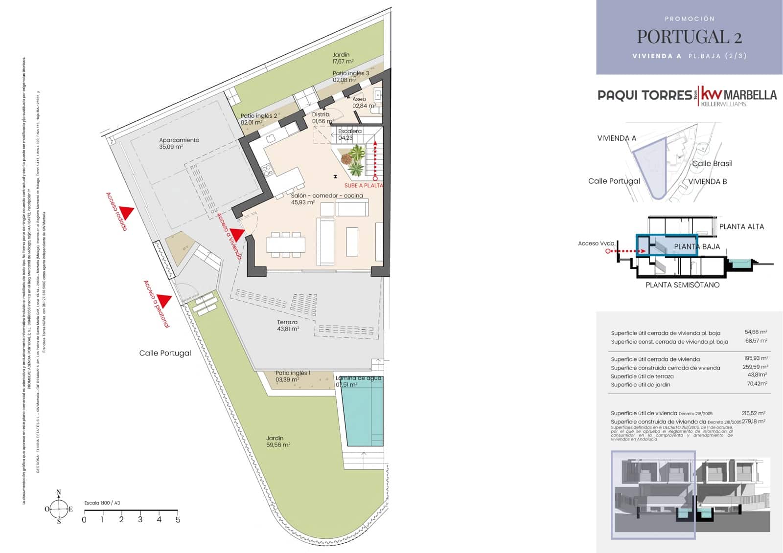 3 Zimmer Doppelhaus zu verkaufen in Malaga Stadt mit Pool - 1.445.000 € (Ref: 9349421)