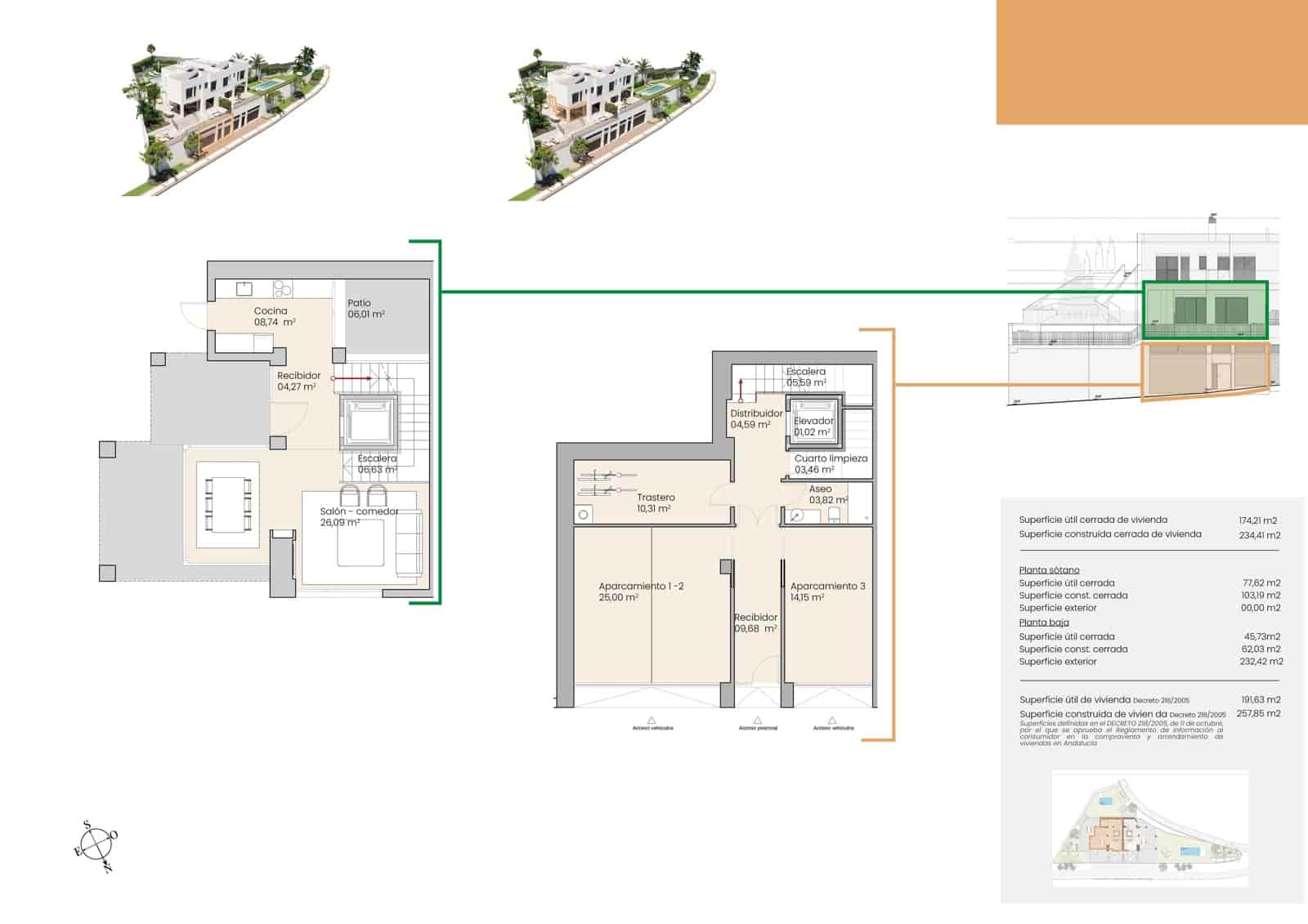 3 soverom Villa til salgs i Malaga by med svømmebasseng - € 1 650 000 (Ref: 9396251)