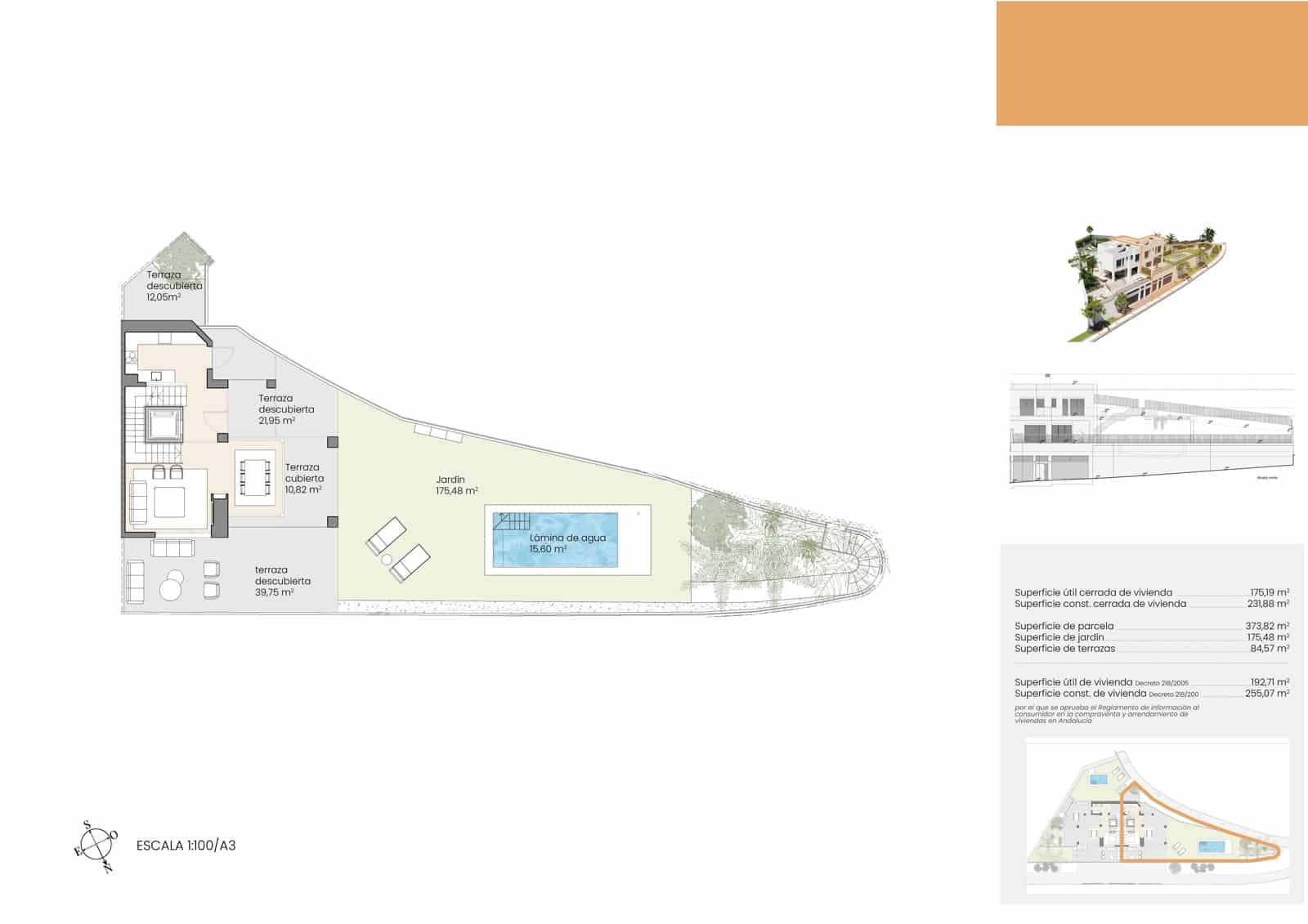 3 sypialnia Dom blizniak na sprzedaż w Miasto Malaga z basenem - 1 650 000 € (Ref: 9396252)