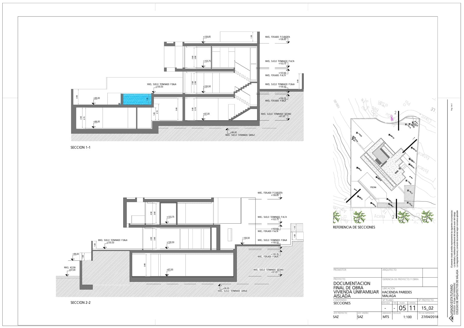 6 camera da letto Villa in vendita in Malaga citta con piscina garage - 1.870.000 € (Rif: 9422306)