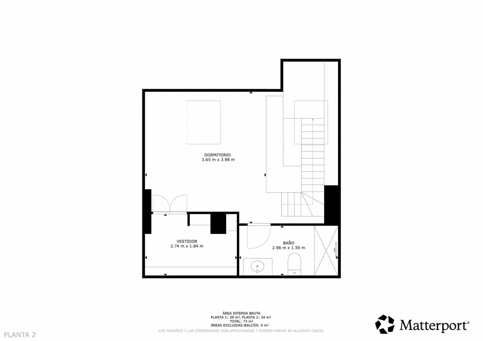 2 makuuhuone Huoneisto myytävänä paikassa Malaga kaupunki - 595 000 € (Ref: 9452314)