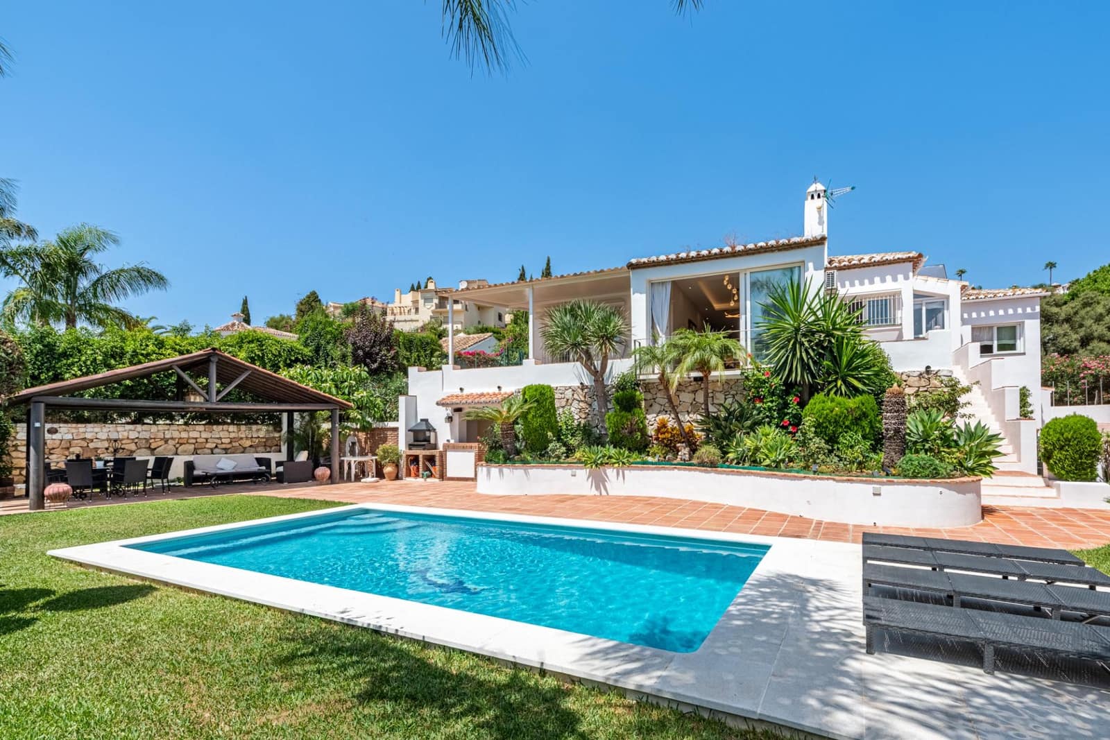 4 sypialnia Willa na sprzedaż w Mijas Golf z basenem garażem - 1 380 000 € (Ref: 9509219)