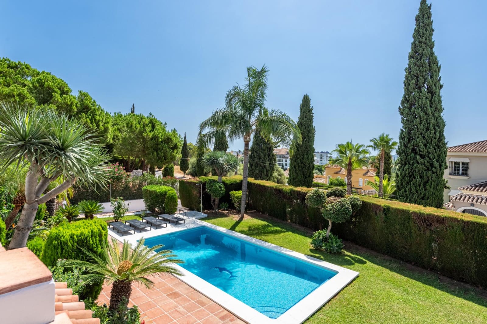 4 sypialnia Willa na sprzedaż w Mijas Golf z basenem garażem - 1 380 000 € (Ref: 9509219)