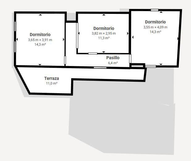 3 soveværelse Rækkehus til salg i Oropesa  med garage - € 150.000 (Ref: 9702126)