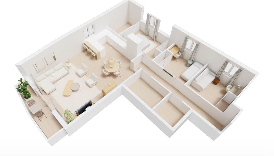 3 Zimmer Apartment zu verkaufen in Ojen mit Garage - 315.900 € (Ref: 9732432)