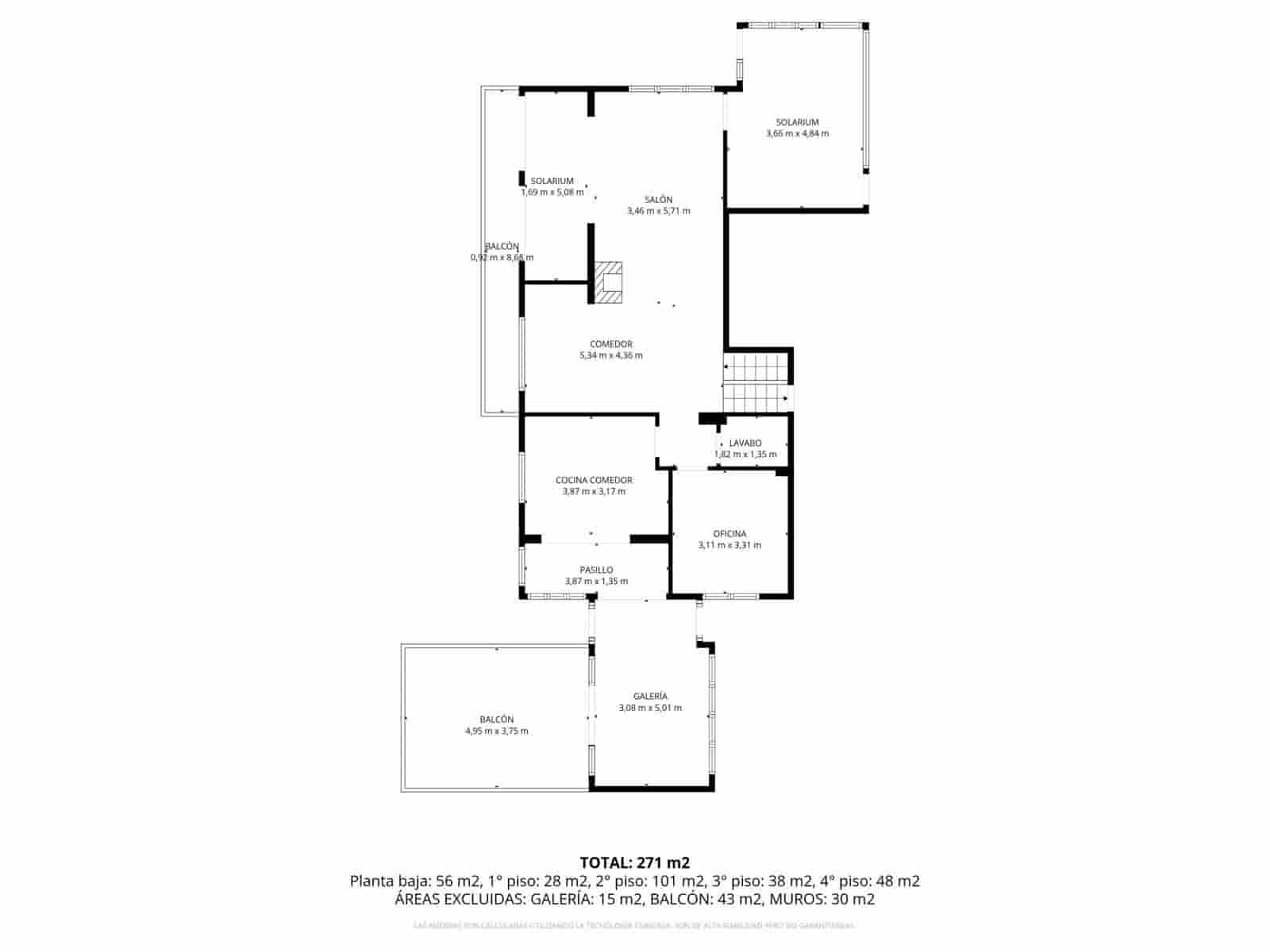 6 sypialnia Willa na sprzedaż w Miasto Malaga z basenem garażem - 1 950 000 € (Ref: 9808190)