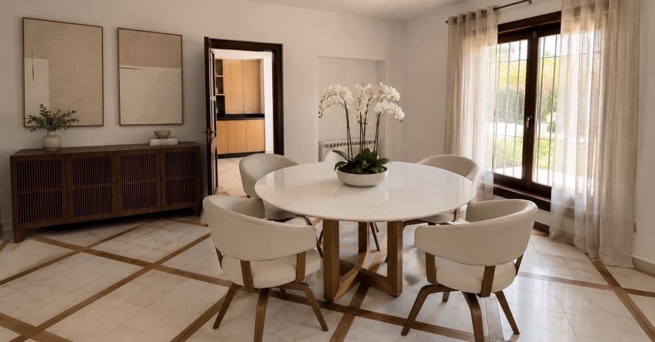 4 Zimmer Villa zu vermieten in El Paraiso mit Pool Garage - 7.000 € (Ref: 9940645)
