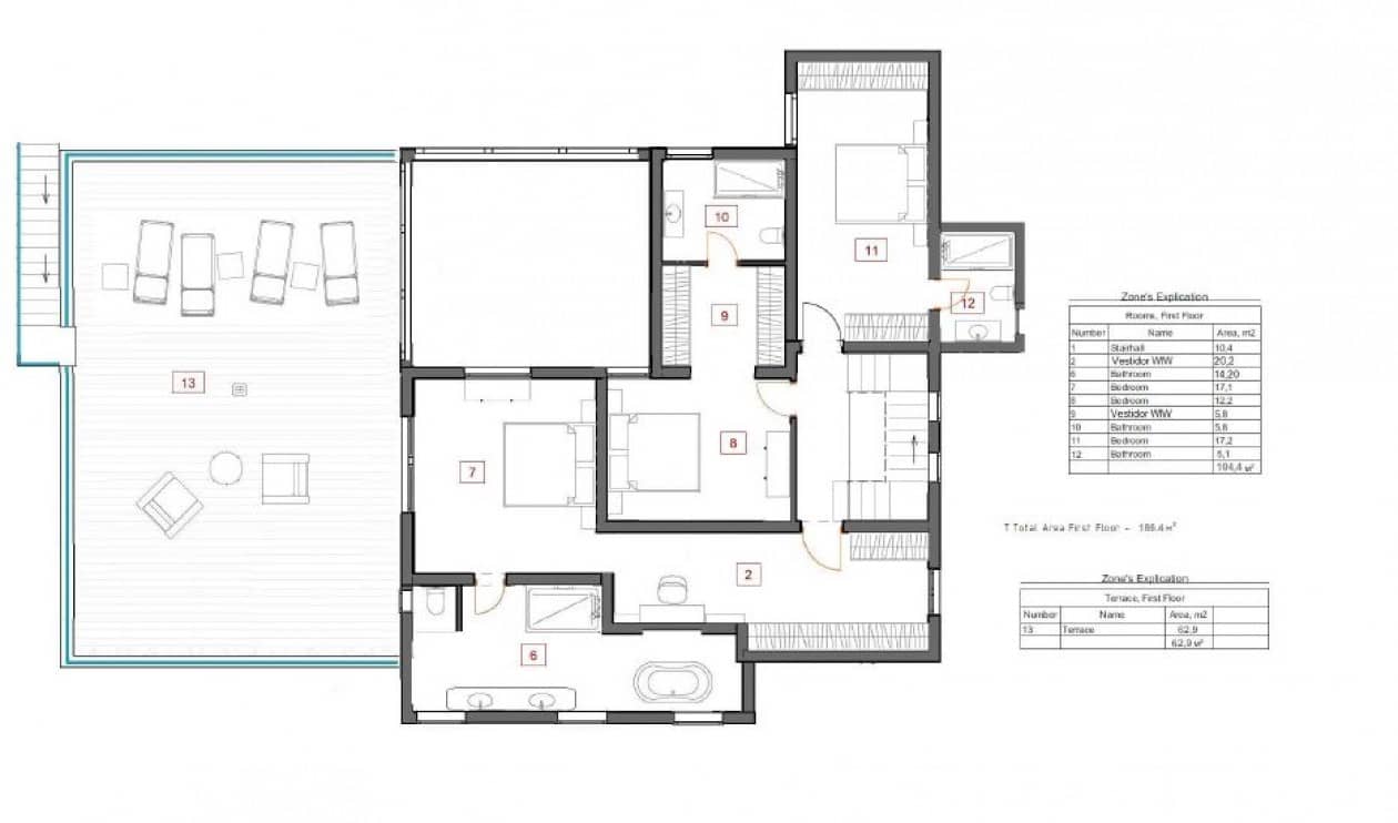 6 camera da letto Villa in vendita in Santa Ponsa con piscina - 4.495.000 € (Rif: 7604403)