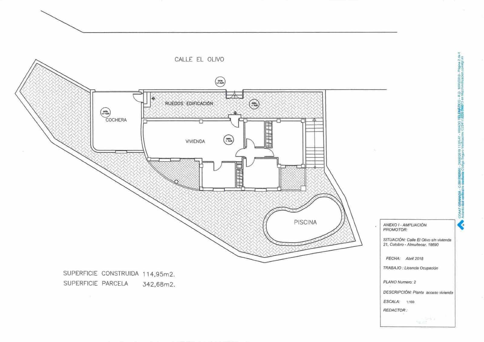2 soveværelse Villa til salg i Cotobro med swimmingpool garage - € 485.000 (Ref: 8331865)
