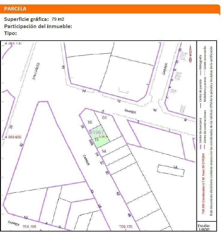 Byggegrund til salg i Lliria - € 58.500 (Ref: 10168455)