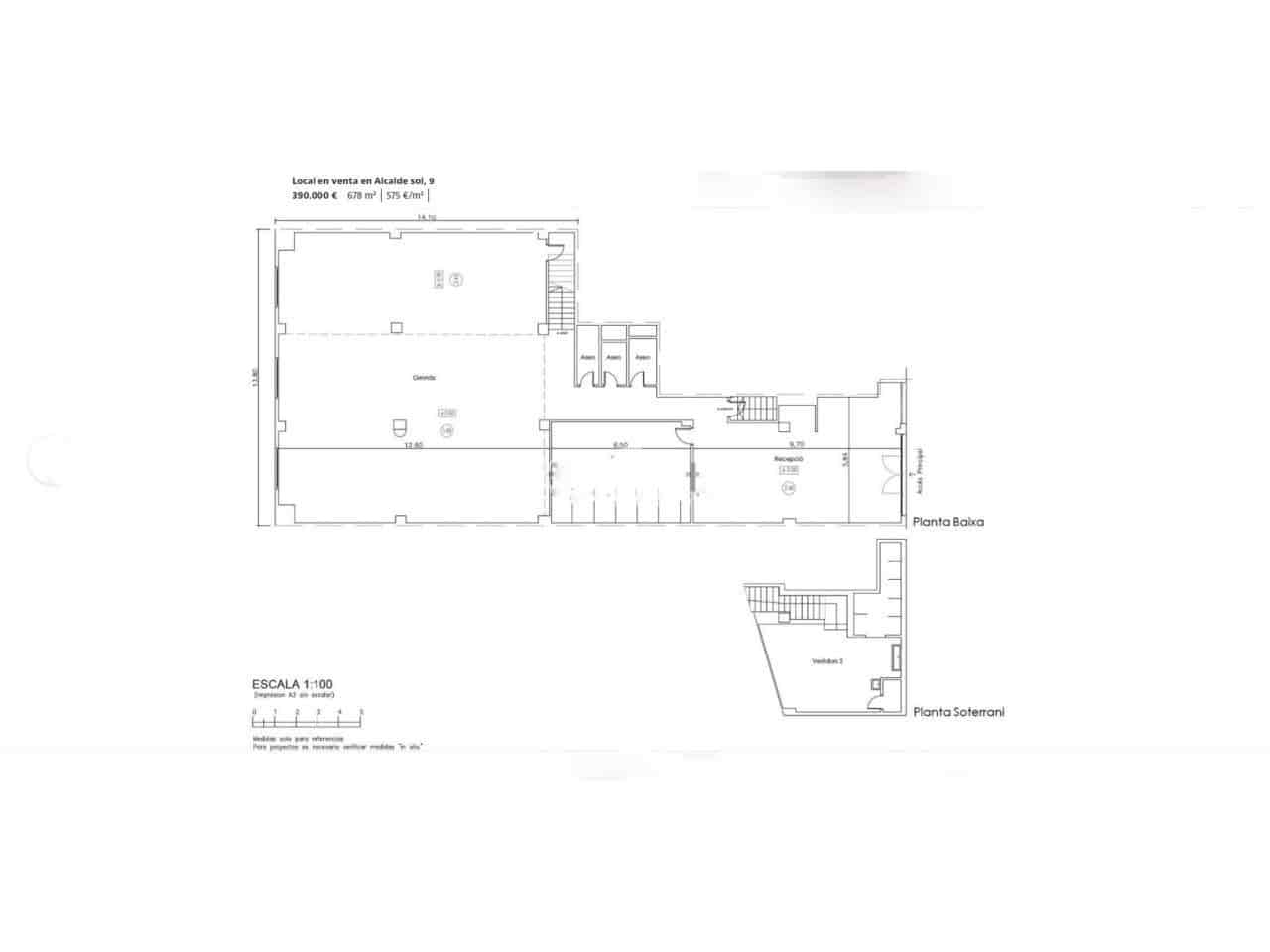 Kaupallinen myytävänä paikassa Lleida kaupunki - 299 000 € (Ref: 5372955)