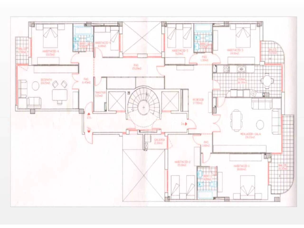 6 soveværelse Lejlighed til salg i Lleida by med garage - € 499.000 (Ref: 5432940)