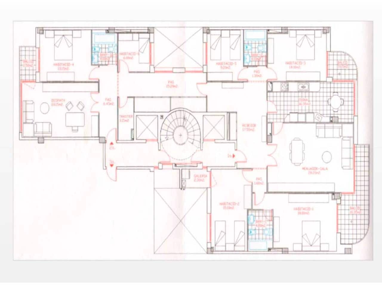 6 soveværelse Lejlighed til salg i Lleida by med garage - € 499.000 (Ref: 9443724)