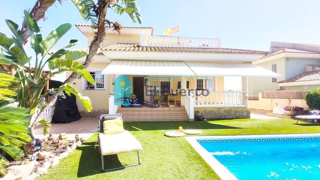4 soveværelse Villa til salg i Bolnuevo, Mazarrón med swimmingpool garage - € 550.000 (Ref: 10027411)