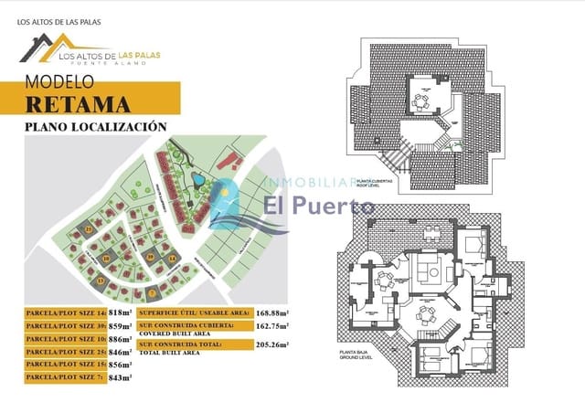 3 camera da letto Villa in vendita in Las Palas, Fuente Alamo de Murcia - 339.000 € (Rif: 10068036)