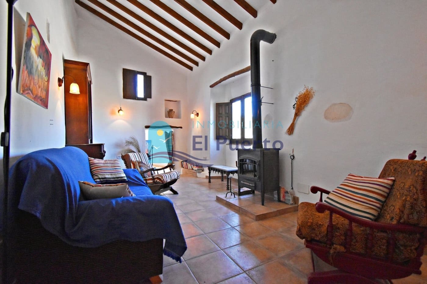 6 soveværelse Finca/Landehus til salg i Mazarron med swimmingpool - € 340.000 (Ref: 7074854)