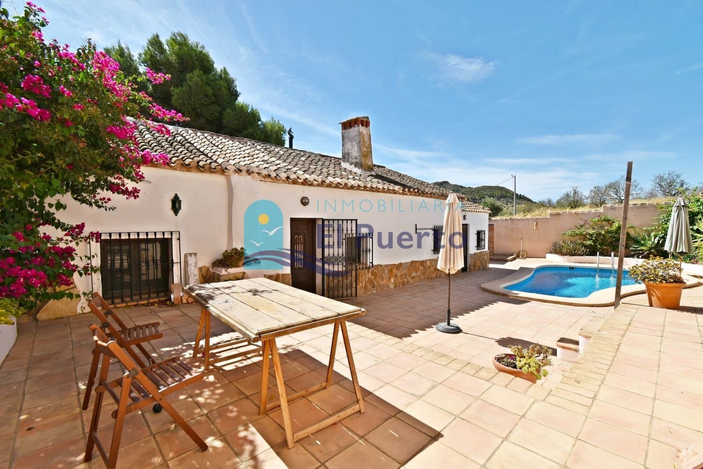 6 soveværelse Finca/Landehus til salg i Mazarron med swimmingpool - € 340.000 (Ref: 7074854)