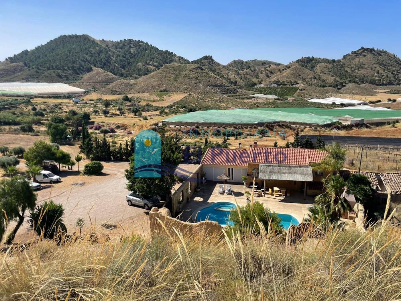 4 soveværelse Finca/Landehus til salg i Mazarron med swimmingpool - € 365.000 (Ref: 7251416)