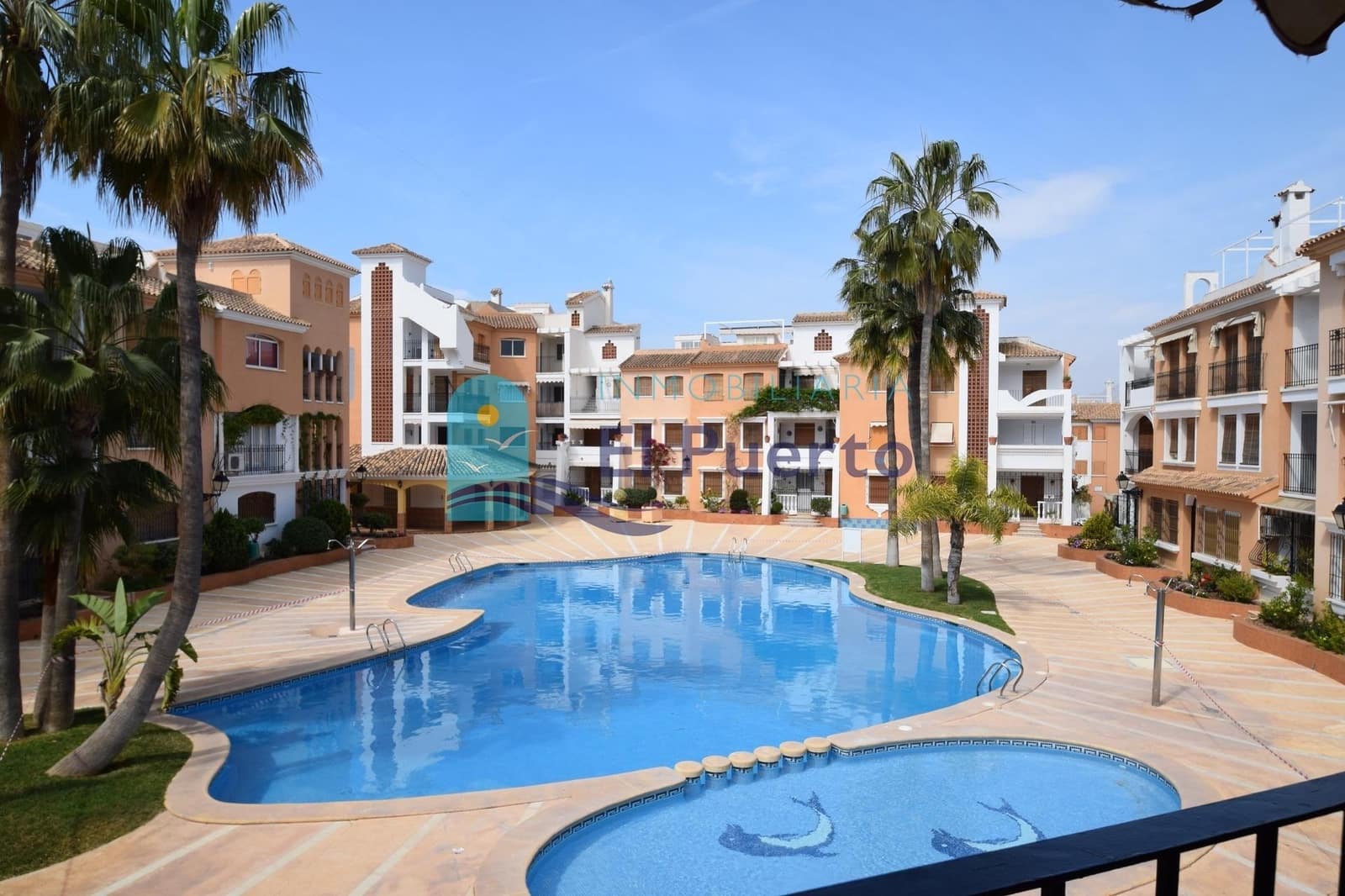 3 slaapkamer Flat te koop in Puerto de Mazarron met zwembad - € 220.000 (Ref: 8454874)