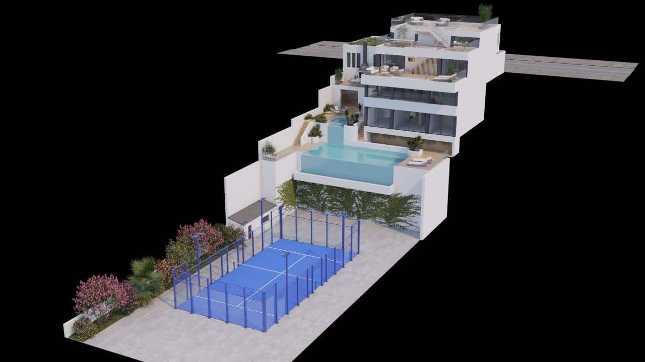 Chalet de 6 habitaciones en Puerto de Mazarron en venta con piscina - 1.700.000 € (Ref: 8579864)