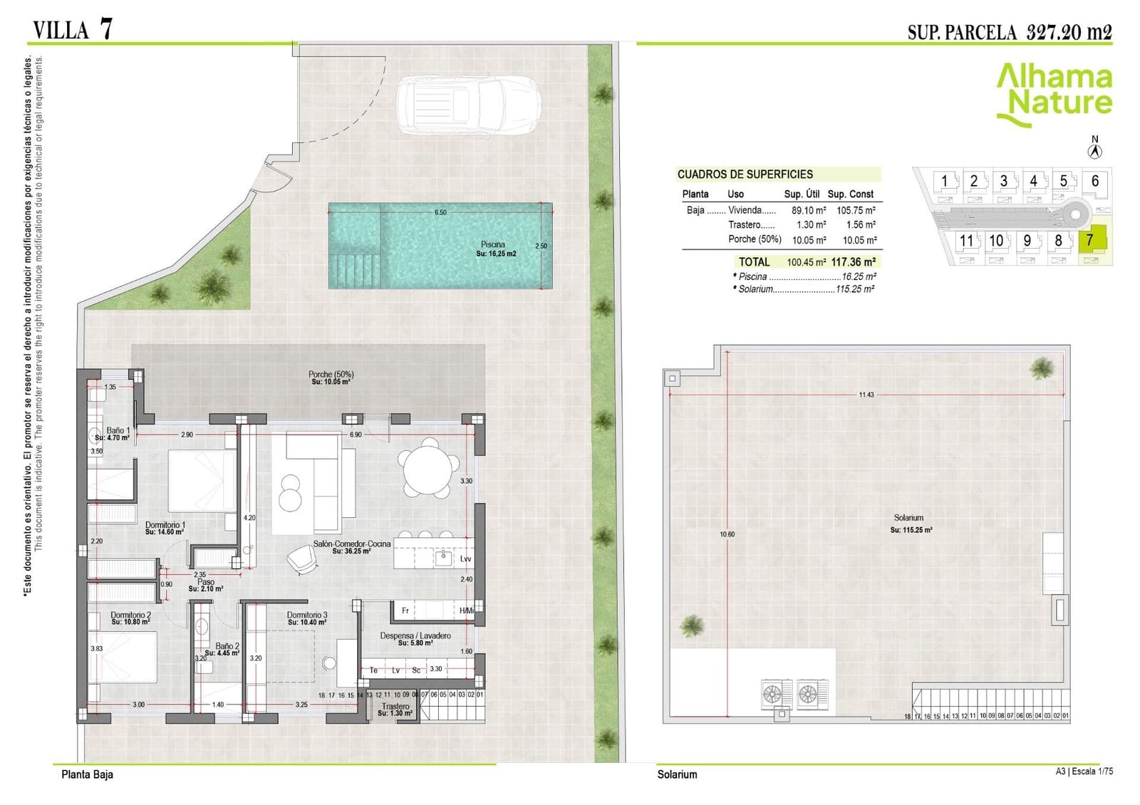 3 camera da letto Villa in vendita in Condado de Alhama - 305.900 € (Rif: 8851630)