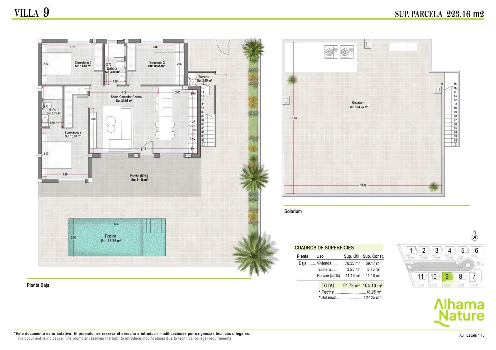 3 camera da letto Villa in vendita in Condado de Alhama - 305.900 € (Rif: 8851630)