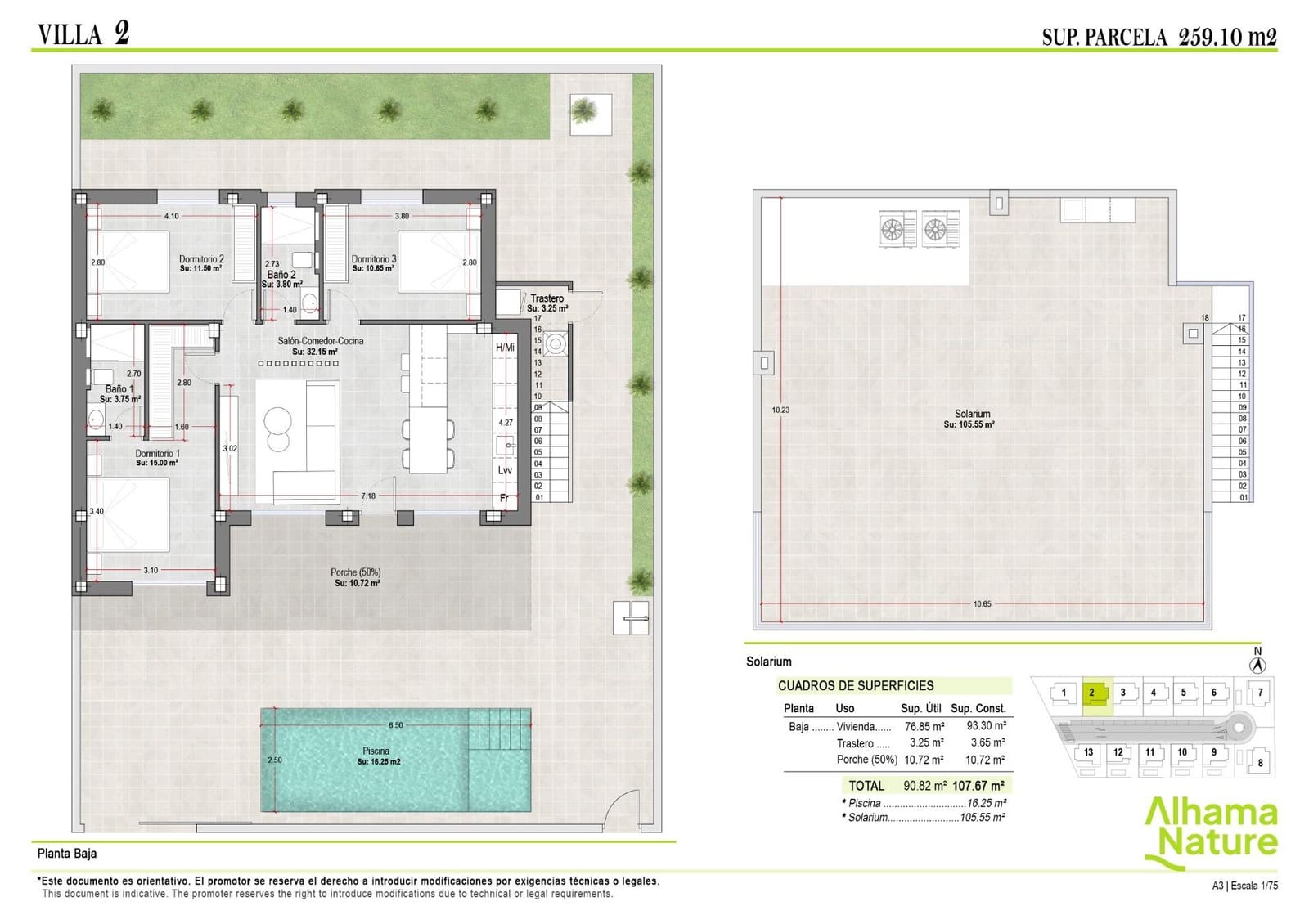 3 camera da letto Villa in vendita in Condado de Alhama - 305.900 € (Rif: 8851630)