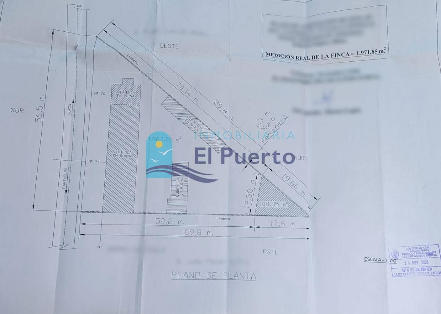 Bouwgrond te koop in Las Palas - € 209.000 (Ref: 9118811)