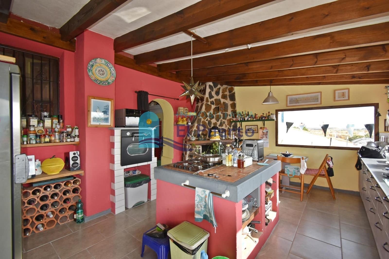 3 soveværelse Finca/Landehus til salg i Mazarron med swimmingpool - € 285.000 (Ref: 9165849)