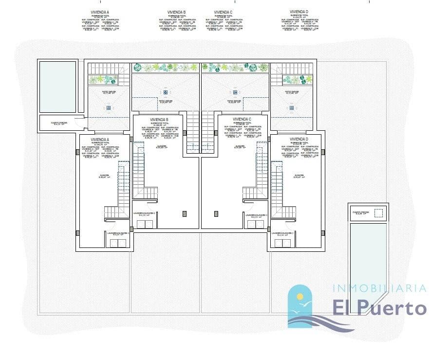 3 slaapkamer Appartement te koop in Puerto de Mazarron met zwembad - € 350.000 (Ref: 9252077)