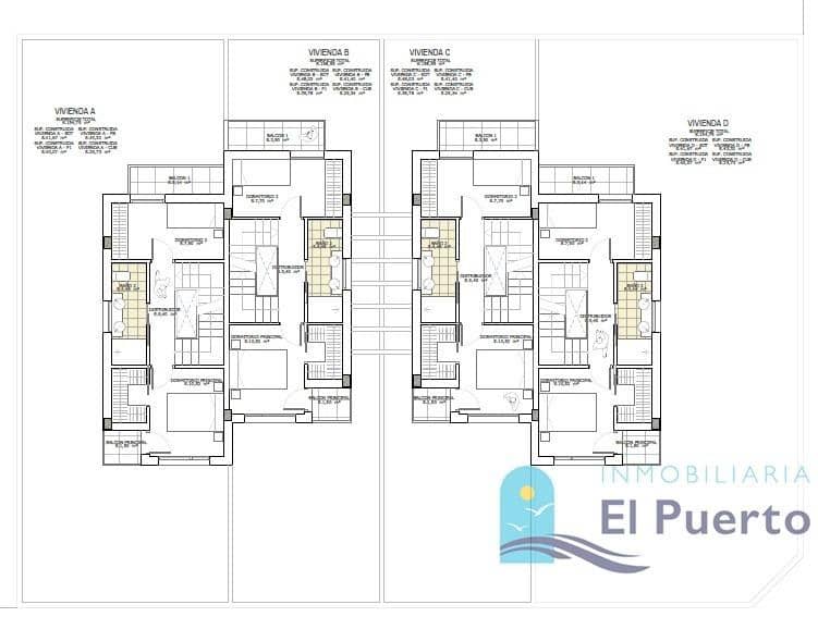 3 slaapkamer Appartement te koop in Puerto de Mazarron met zwembad - € 350.000 (Ref: 9252077)