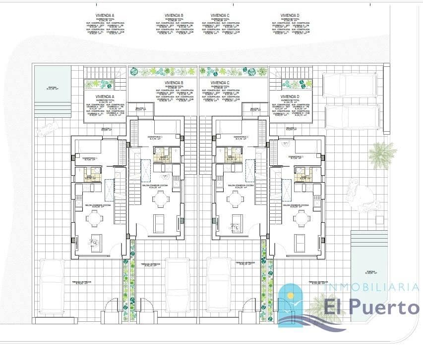3 slaapkamer Appartement te koop in Puerto de Mazarron met zwembad - € 350.000 (Ref: 9252077)