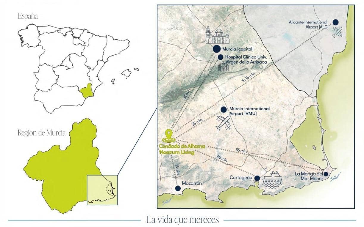 2 slaapkamer Flat te koop in Condado de Alhama - € 251.750 (Ref: 9264653)
