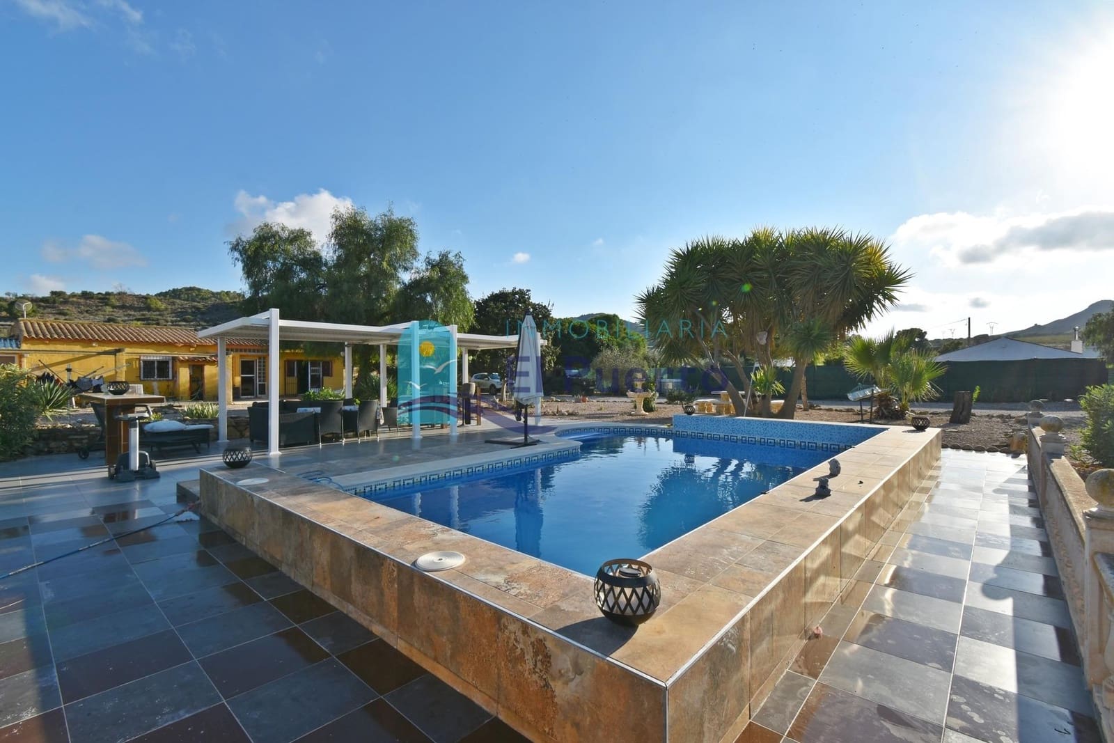 2 soveværelse Finca/Landehus til salg i Fuente Alamo de Murcia med swimmingpool - € 266.000 (Ref: 9297395)