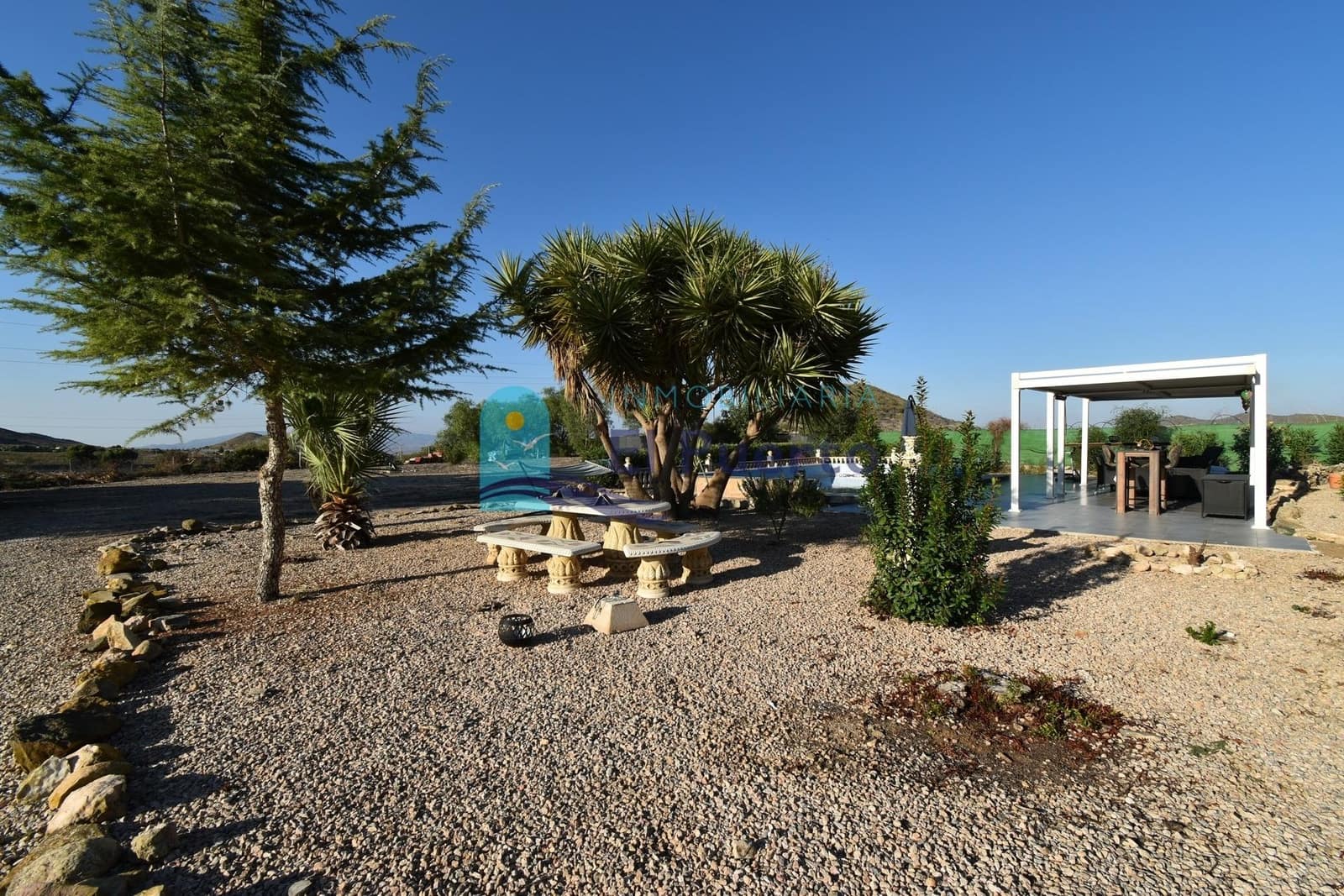 2 soveværelse Finca/Landehus til salg i Fuente Alamo de Murcia med swimmingpool - € 266.000 (Ref: 9297395)