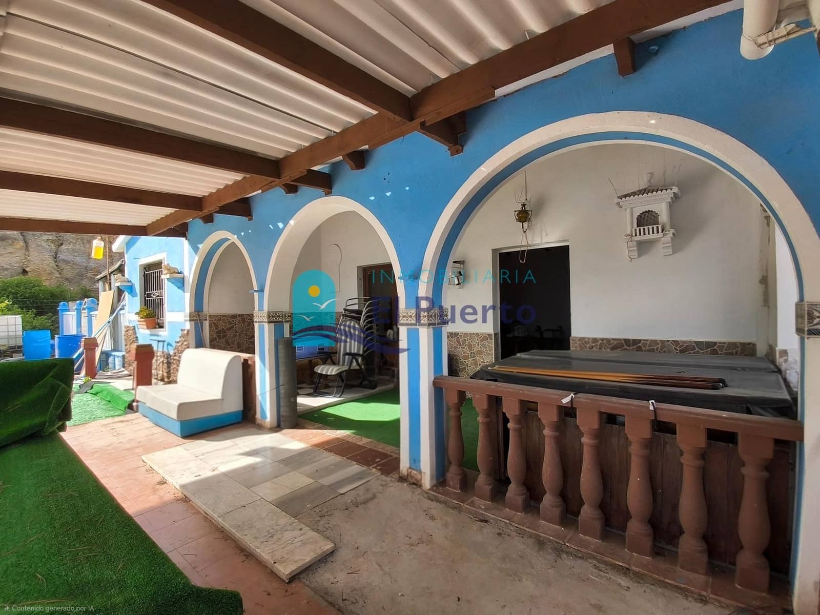 3 soveværelse Finca/Landehus til salg i Mazarron med swimmingpool - € 175.000 (Ref: 9390980)