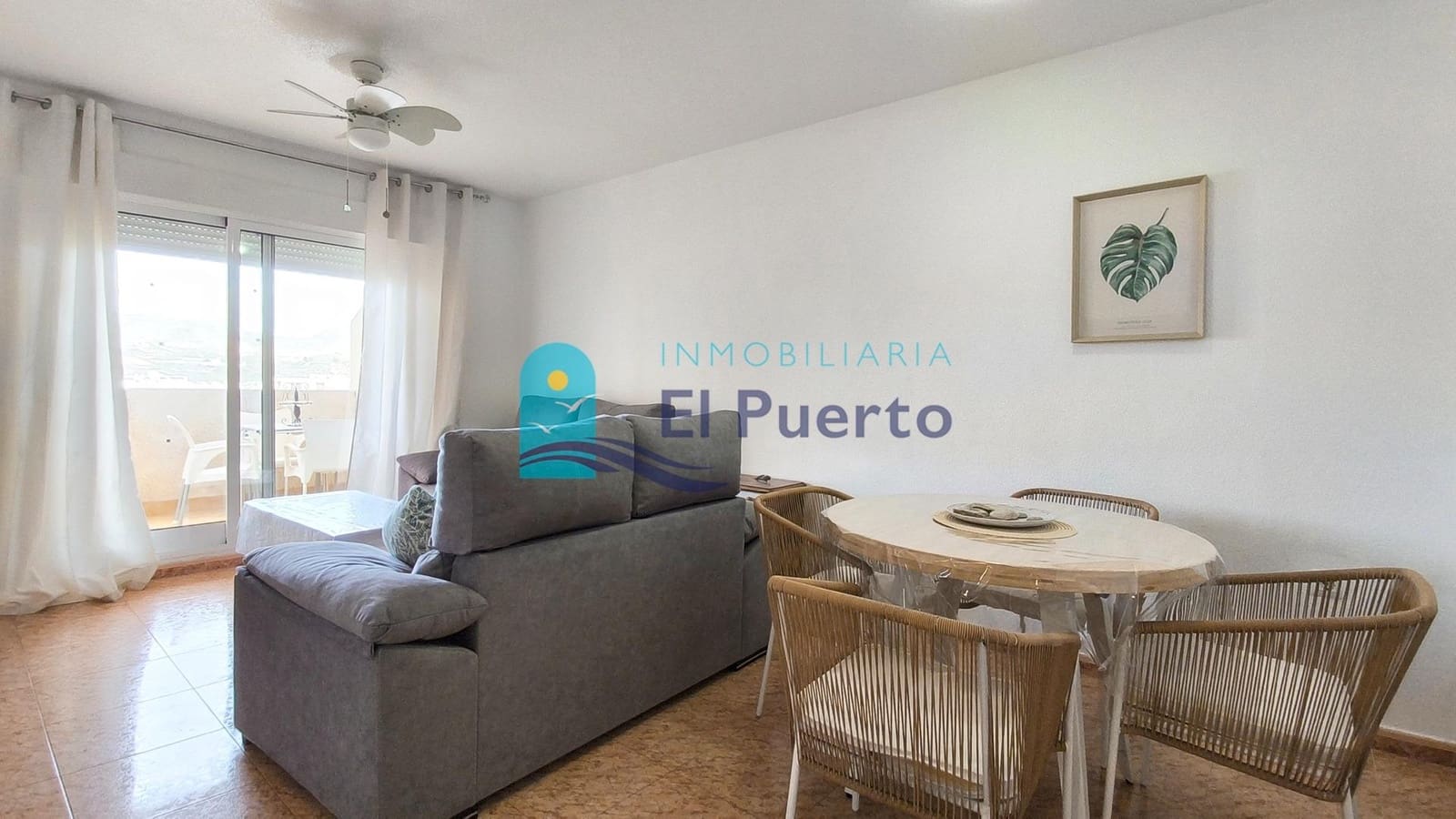 Apartamento de 2 habitaciones en Puerto de Mazarron en venta con piscina - 120.000 € (Ref: 9440622)