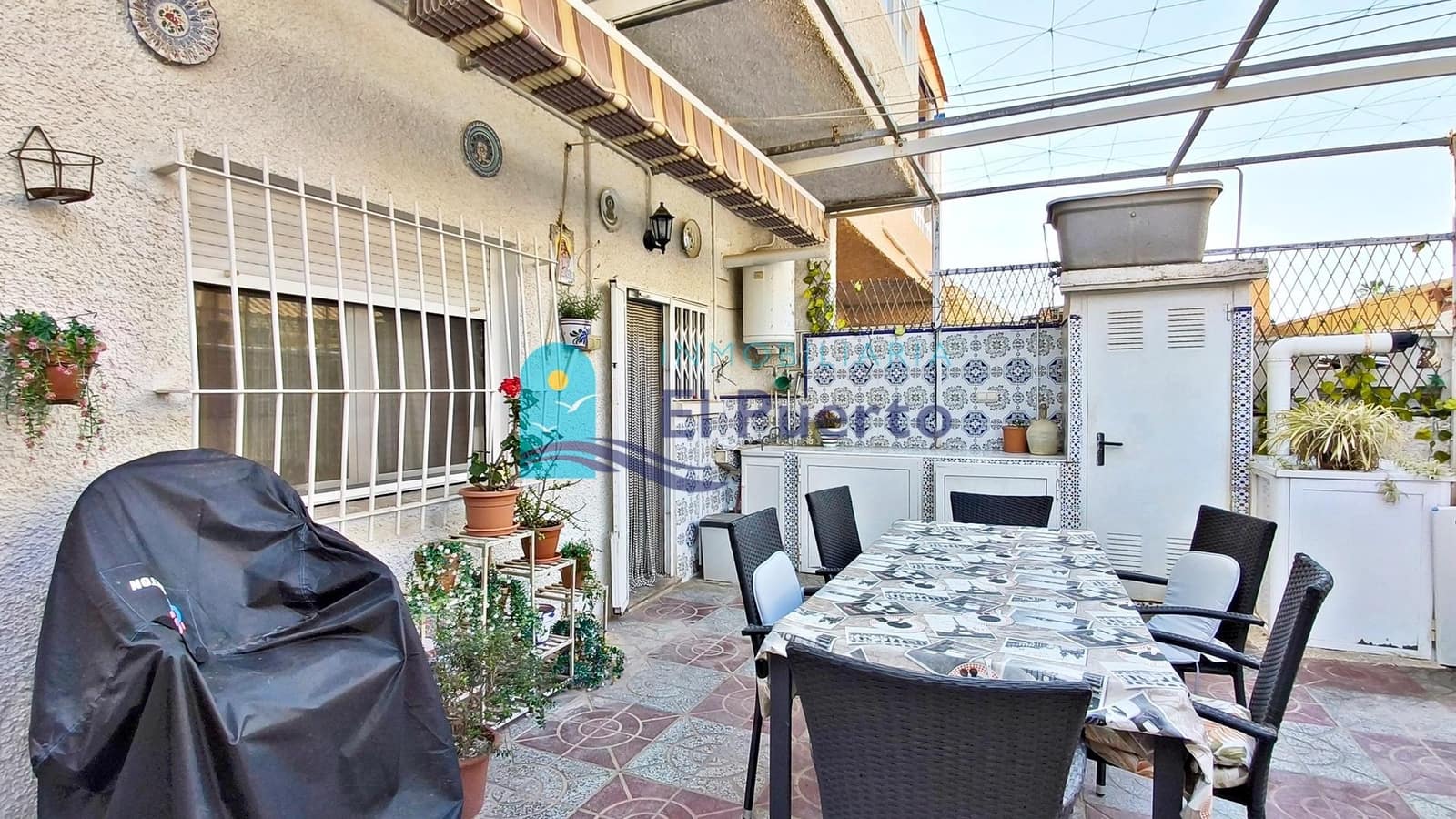 4 soveværelse Strandlejlighed til salg i Puerto de Mazarron med garage - € 294.000 (Ref: 9800643)