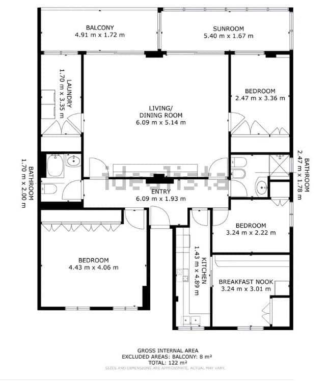 3 soveværelse Lejlighed til salg i Puerto de Mazarron - € 219.000 (Ref: 9846314)