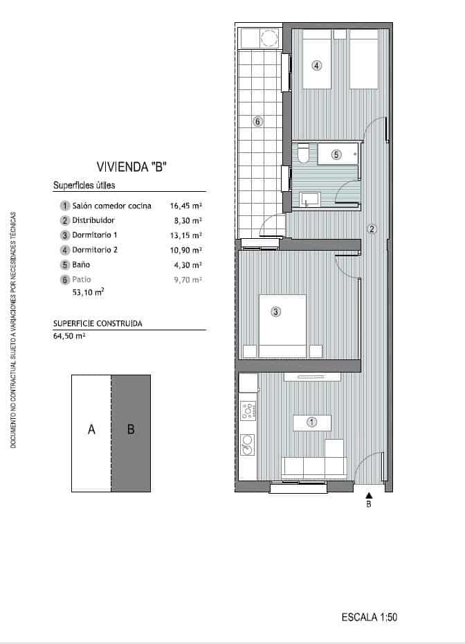 2 soverom Leilighet til salgs i Puerto de Mazarron - € 144 000 (Ref: 9860199)